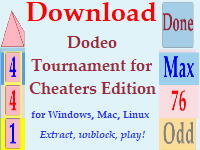 Dodeo Game Tournament For Cheaters download to PC